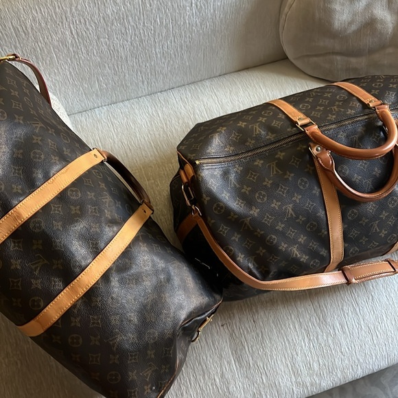 2 Louis Vuitton Keepall Bandouliere bundle - Picture 14 of 16
